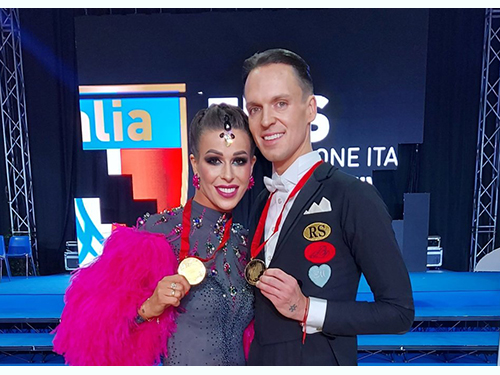 Neprilygstami: Vaidotas ir Veronika Lacičiai triumfavo Europos čempionate